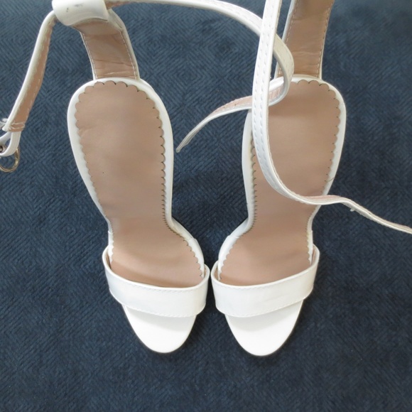 Custom Made Metal Heeled Fetish Sandals - Picture 5 of 7